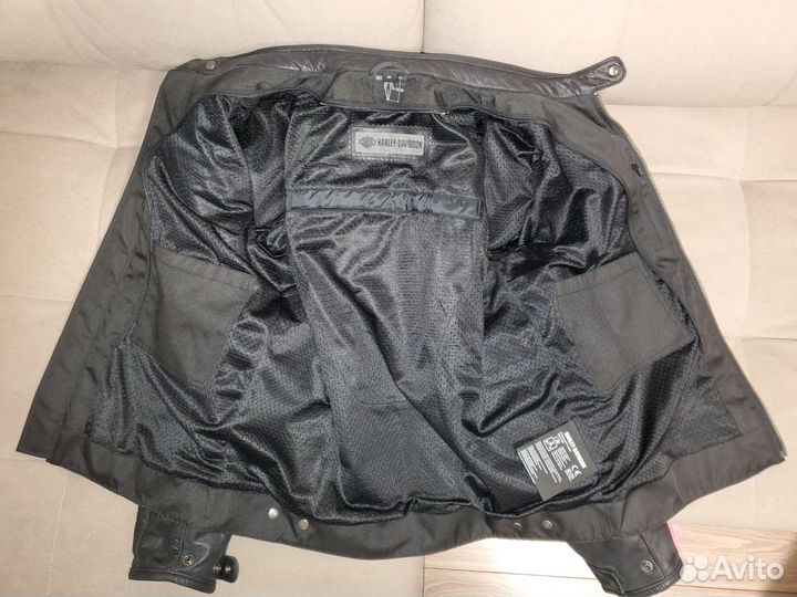 Мотокуртка Skull Lederjacke Harden Harley Devidson