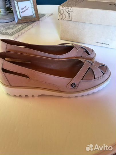 Макасины/Туфли/балетки новые кожанные женские 38