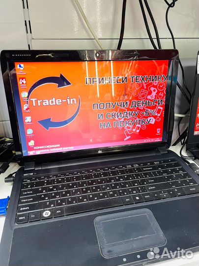 Ноутбук для вас i3-2348 4ram 320hdd DNS к4