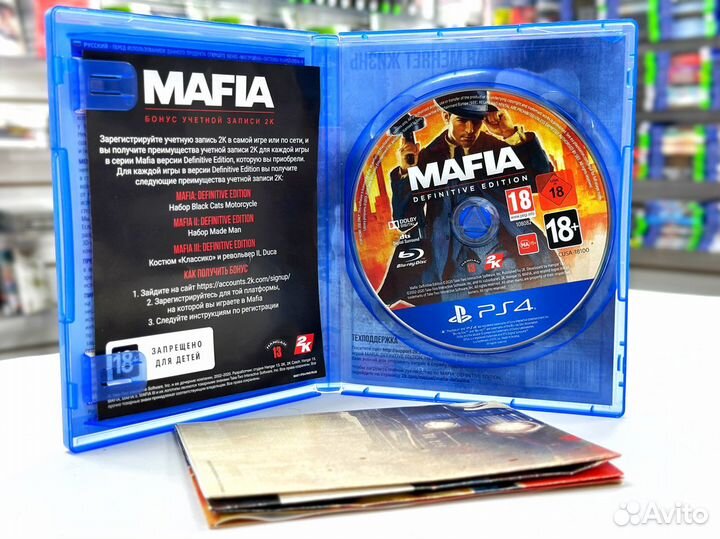 Mafia Definitive Edition (PS4) Б/У