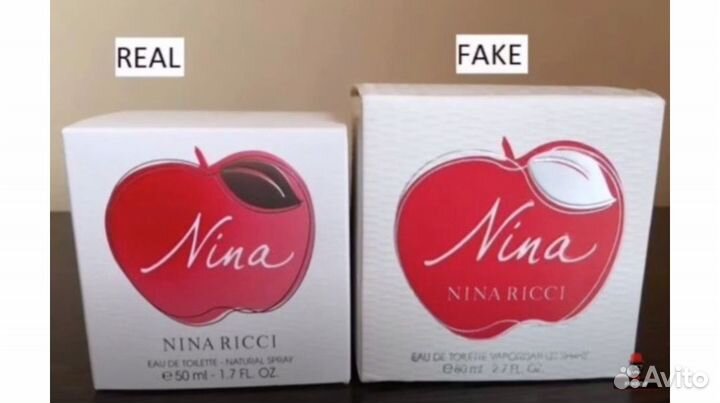 Духи nina ricci оригинал, 50мл,есть мини флакон