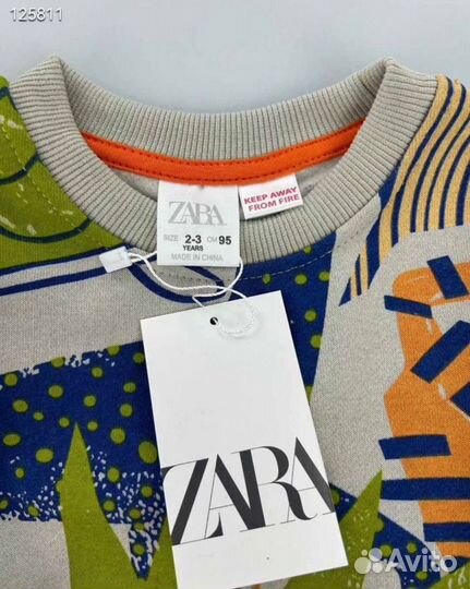 Костюм детский на флисе zara 92 98 104/110 116 122