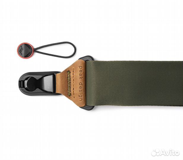 Ремень Peak Design Camera Strap Slide, темно-зеленый (Sage)