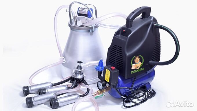 Доильный аппарат для коров Доюшка-Эконом Каучук