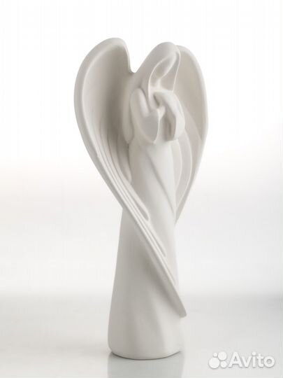 Фигурка ангелочек гипсовая