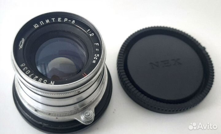 Адаптер M39 - sony E-mount (sony nex) + Юпитер 8