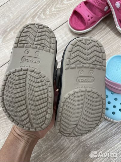 Crocs сабо детские c6 c5 сандали