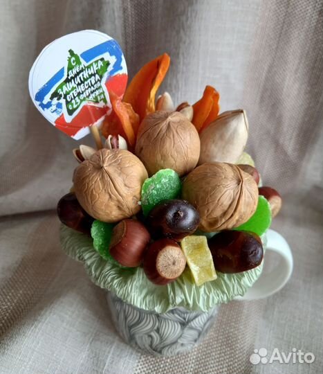 Букет ореховый мужской