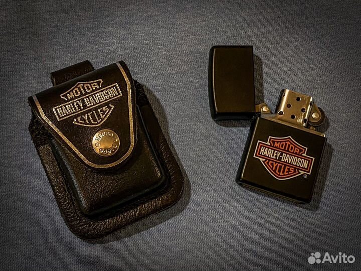 Зажигалка zippo Harley Davidson logo