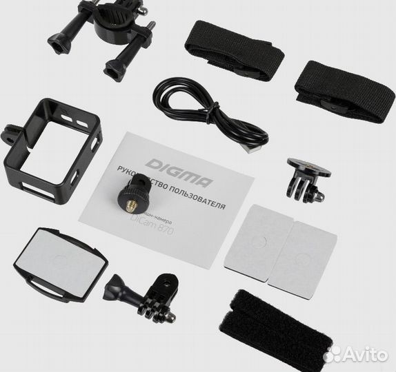 Экшн-камера с Wi-Fi Digma