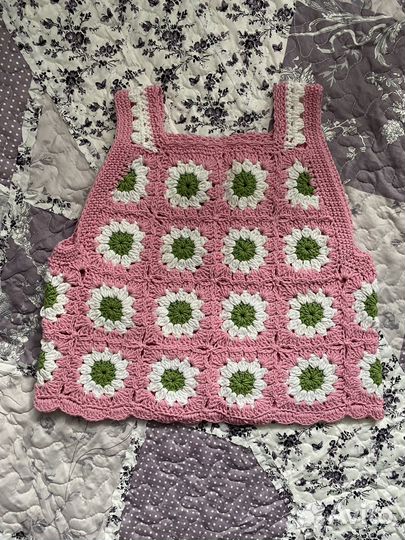 Летний костюм вязаный crochet