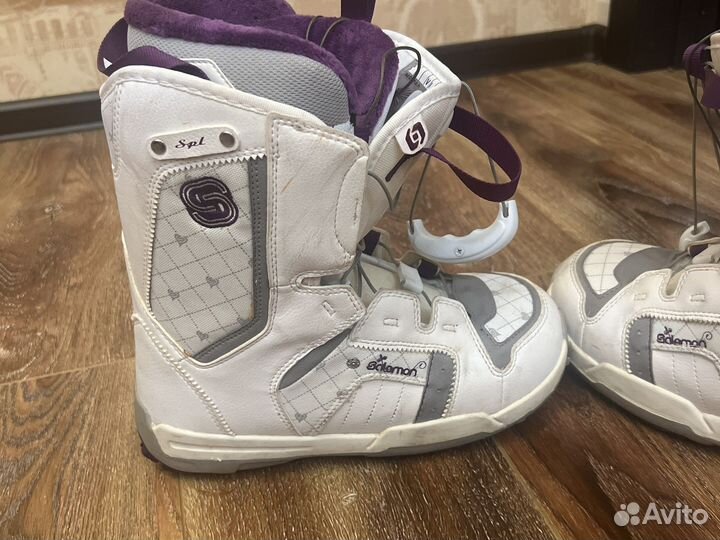 Сноубордические ботинки salomon