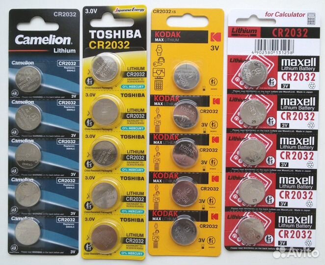 Батарейки CR2032