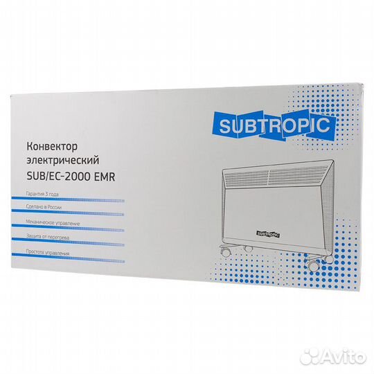 Конвектор электрический Subtropic SUB/EC-2000 EMR
