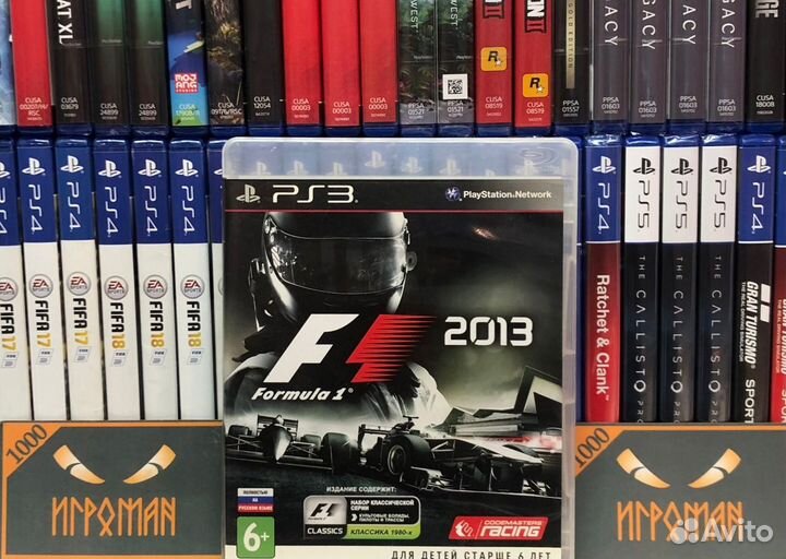 Игры PS3 Formula One F1 2013