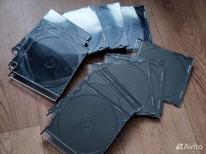 Пластиковые боксы для CD/DVD дисков