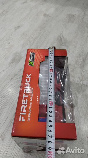 Пожарная машина xrace свет/звук на бат