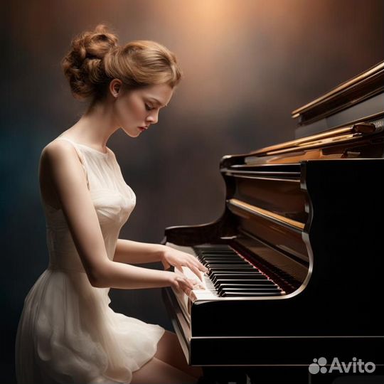 Урок игры на фортепиано для взрослых и детей