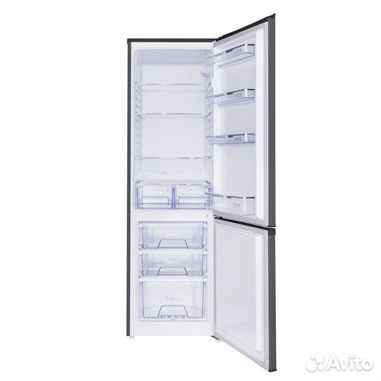 Холодильник-морозильник maunfeld MFF176M11