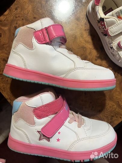 Кеды белые для девочки