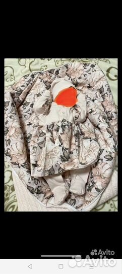 Конверт на выписку для девочки