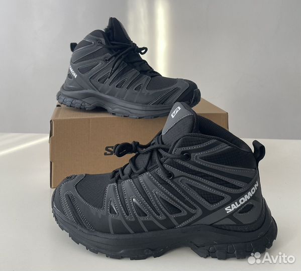 Кроссовки salomon на весну (мех)
