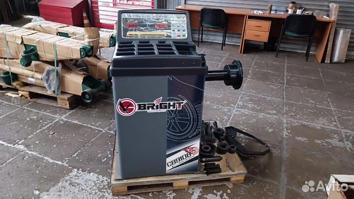 Балансировочный станок bright CB 910 BX брайт