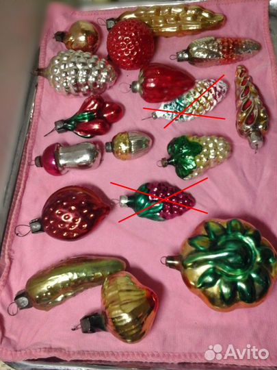 Игрушки ёлочные СССР и гдр 50-70г.г