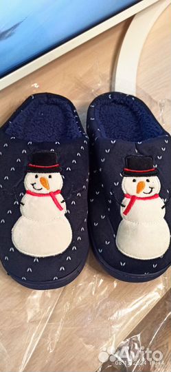 Новогодние тапочки