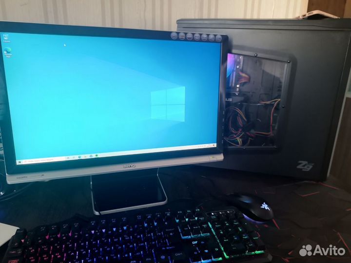 Монитор для компьютера Full hd,встроенные колонки