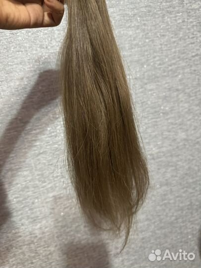 Волосы 40 см 50 грамм б/у детские