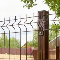 Установка забора 3D сетка с установкой под ключ, Слуцк