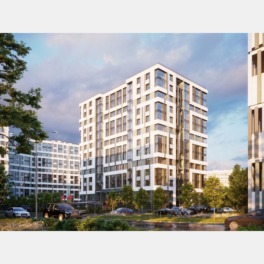 Квартира-студия, 32,7 м², 4/13 эт.