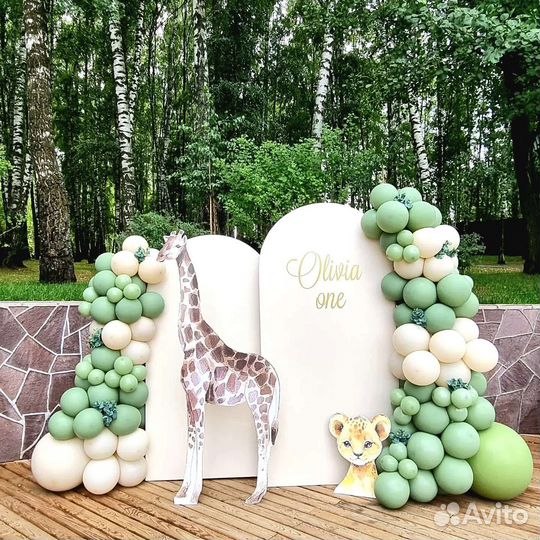 Фотозоны из воздушных шаров