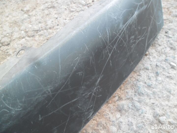 Юбка задняя накладка Toyota Highlander 3 Хайлендер