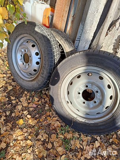 Два колеса на ниву на дисках R-16