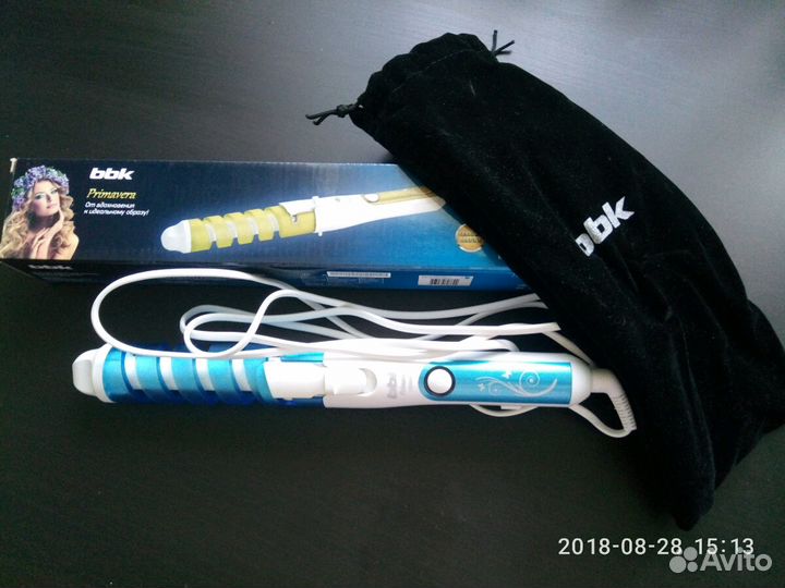 Щипцы для завивки волос bbk