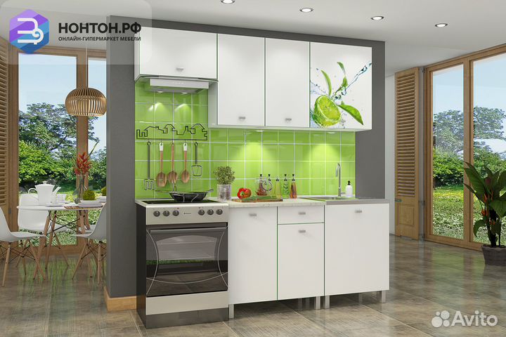 Кухня Бланка белая