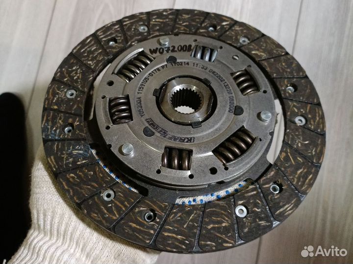 Диск сцепления Рено Логан Сандеро Кангу