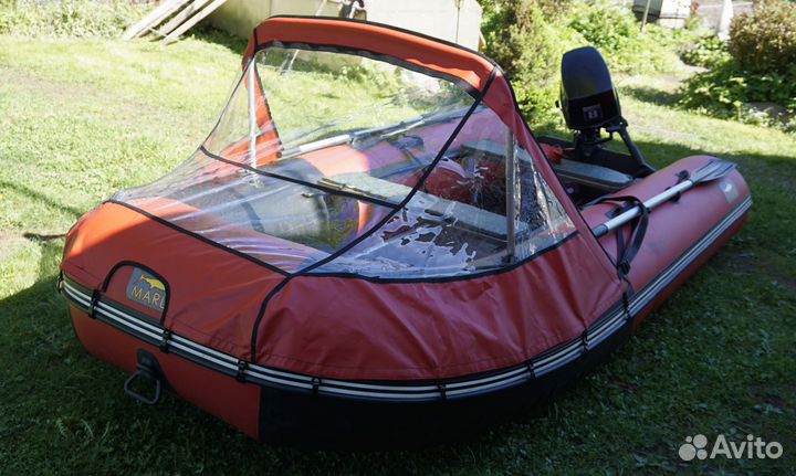Лодка Марлин 330 + Мотор Ветерок 8м