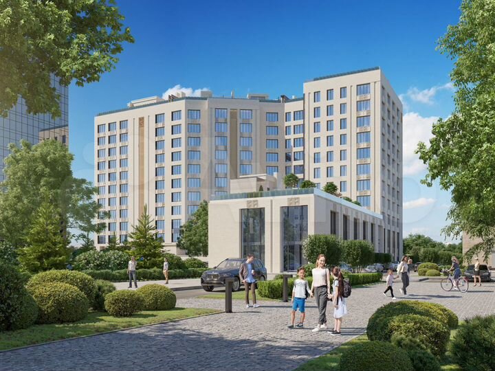 Своб. планировка, 181,7 м², 9/12 эт.