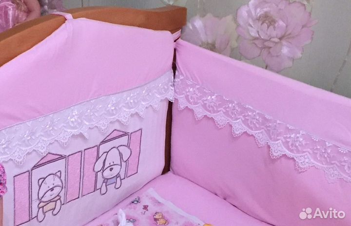 Бортики+ постельное