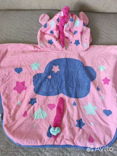 Полотенце пончо детское