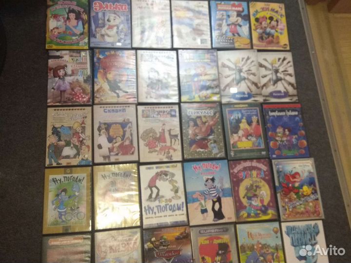 Dvd диски мультфильмы