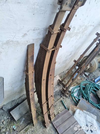 Рессоры задние на газ 53
