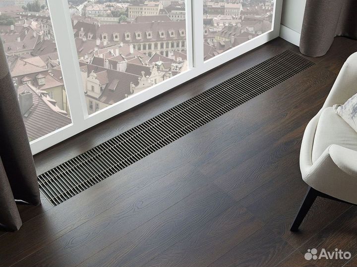 Внутрипольный конвектор