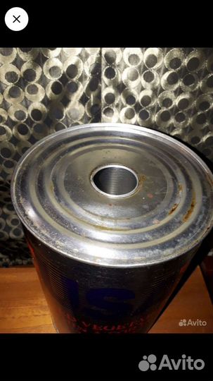 Банка из под масла США 1991год