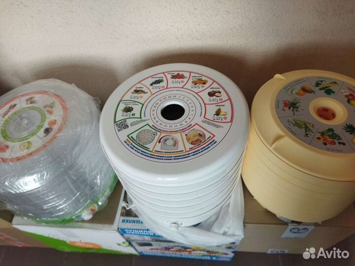 Сушилка для овощей и фруктов на 5,6,8 поддонов