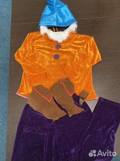 Новогодний Костюм гномика для мальчика