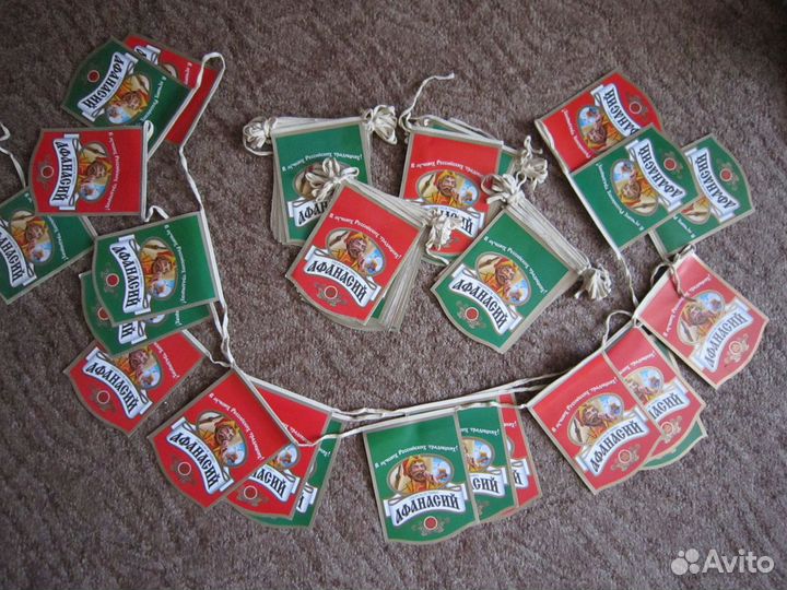 Гирлянды пивные Черновар и Афанасий